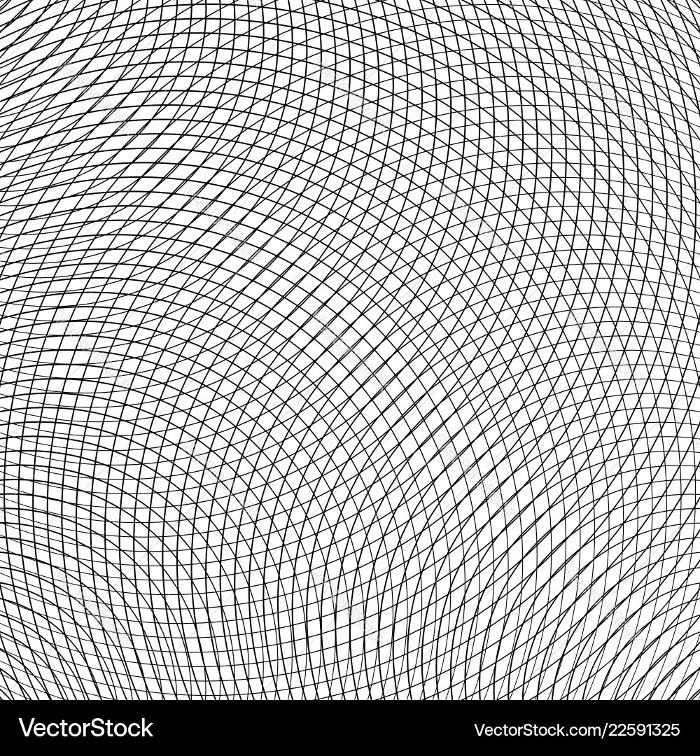 Grid mesh of circular thin lines geometric Grid mesh of circular thin lines geometric vector image
