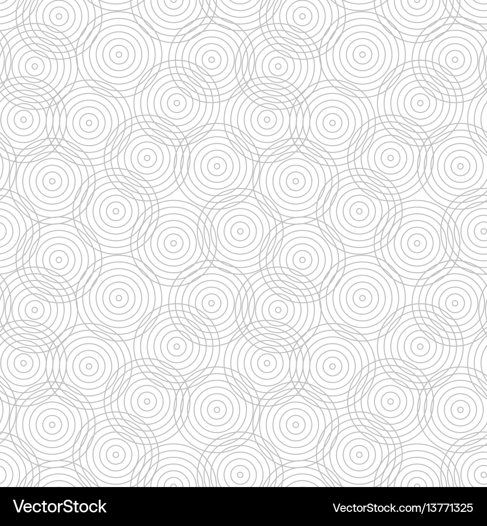 Minimalist Circle Pattern Vector Image