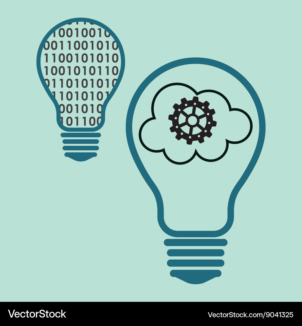 Process design solution and business concept vector image