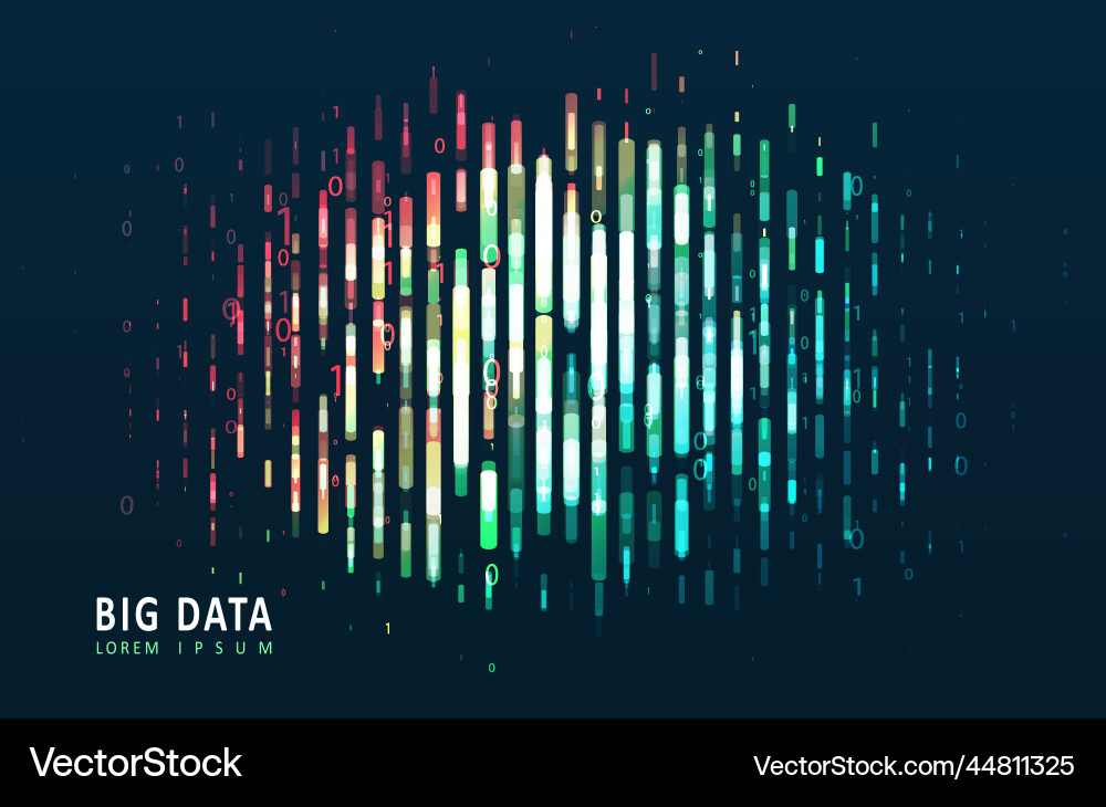 Stream of encoded data Stream of encoded data vector image