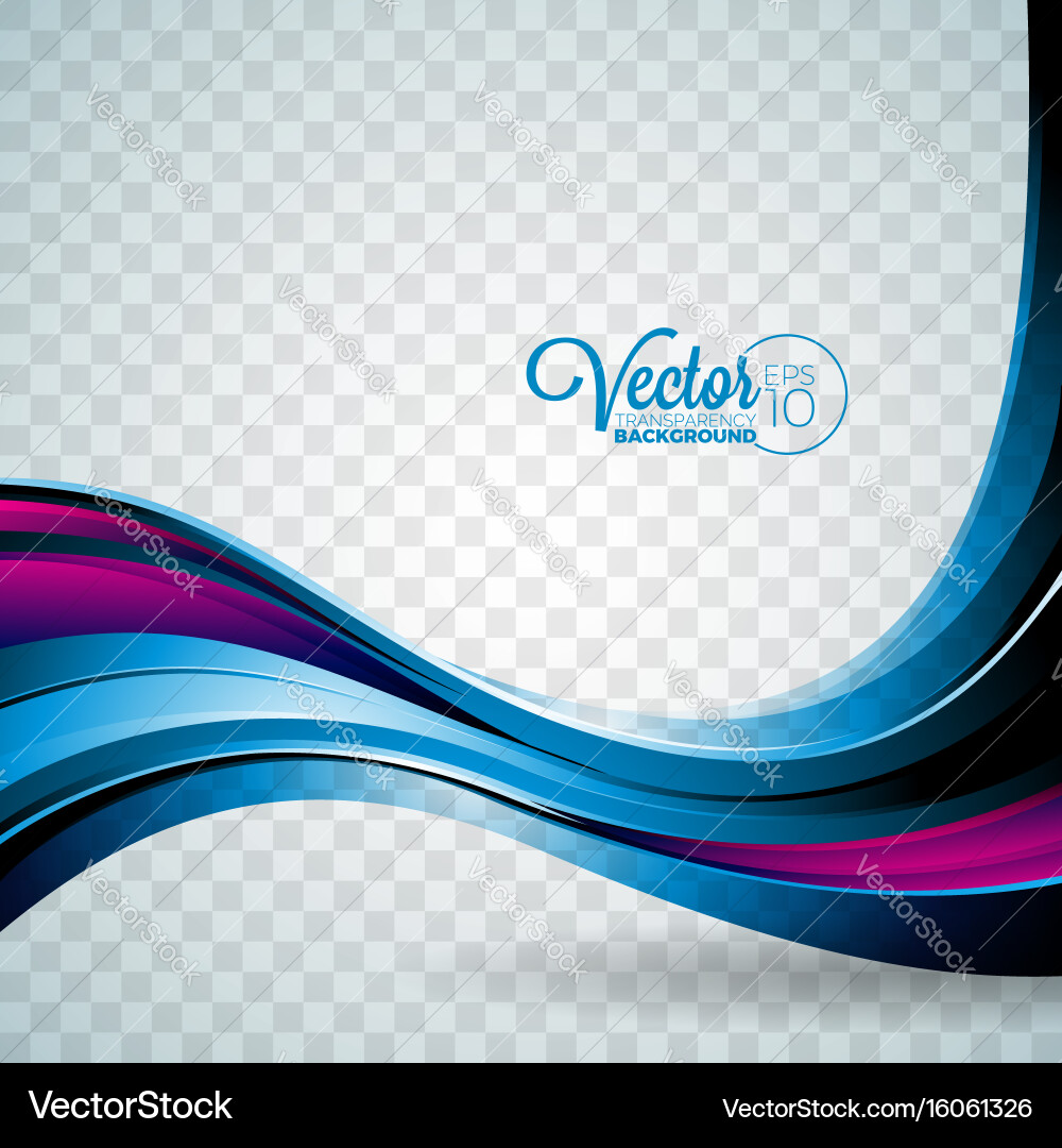 Dynamic Wave Background vector image