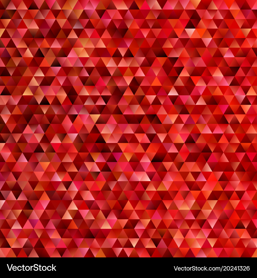 Geometric abstract regular triangle mosaic vector image