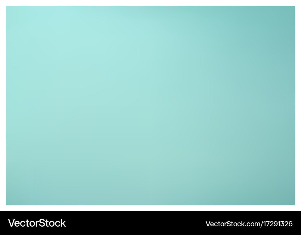 Mint Green Mesh Gradient Background vector image