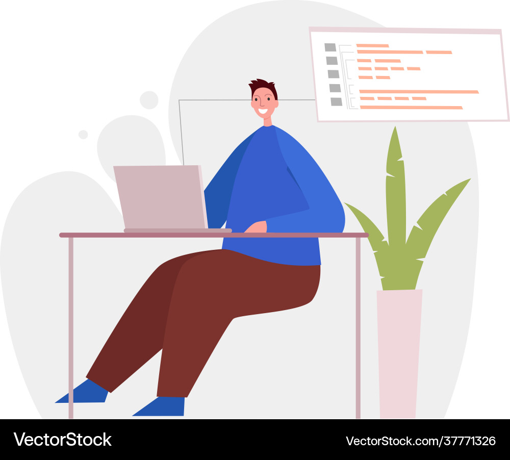 Programmierer arbeiten an Web-Entwicklung Computer Programmierer arbeiten an Web-Entwicklung Computer vektorbild