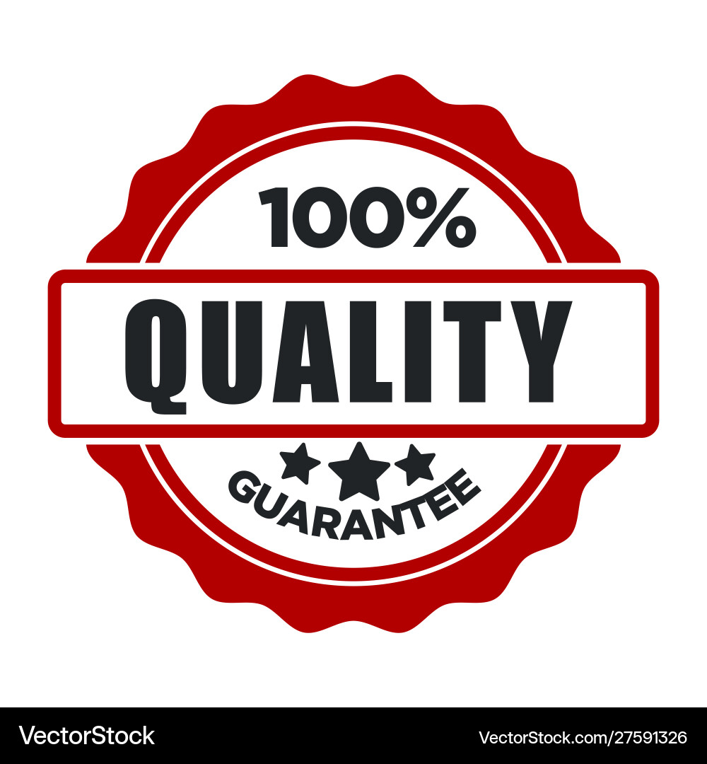 Quality guarantee warranty seal best choice Quality guarantee warranty seal best choice vector image
