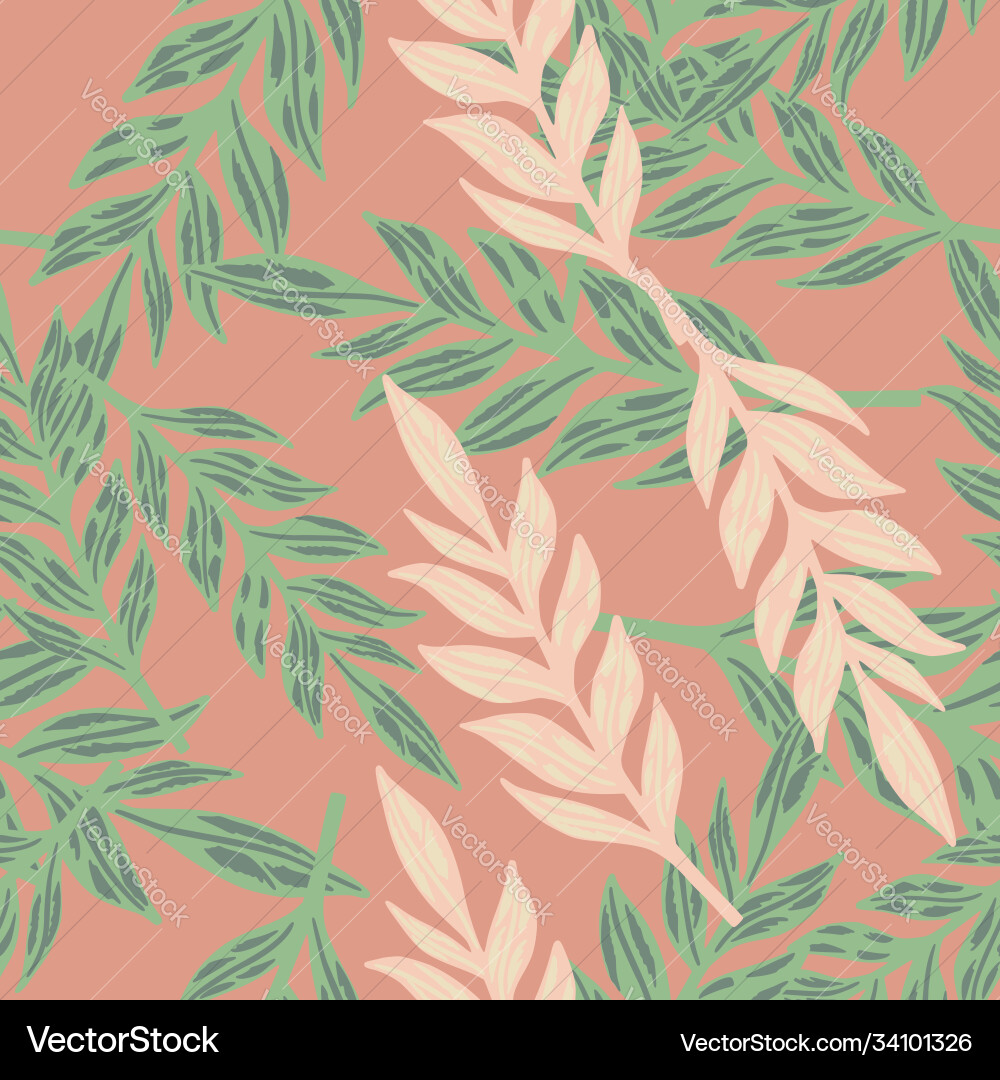 Seamless random pattern with pink and green Seamless random pattern with pink and green vector image
