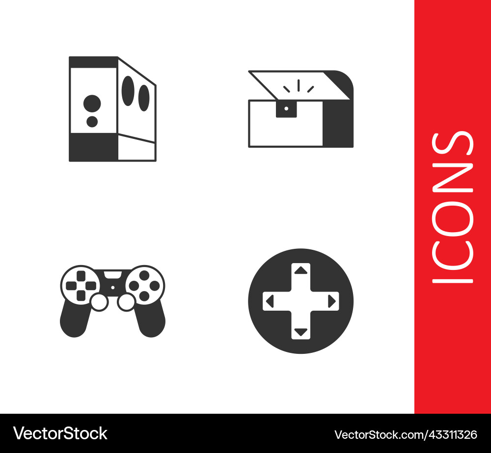 Spielsteuerung oder Joystick-Fall des Computers einstellen Spielsteuerung oder Joystick-Fall des Computers einstellen vektorbild