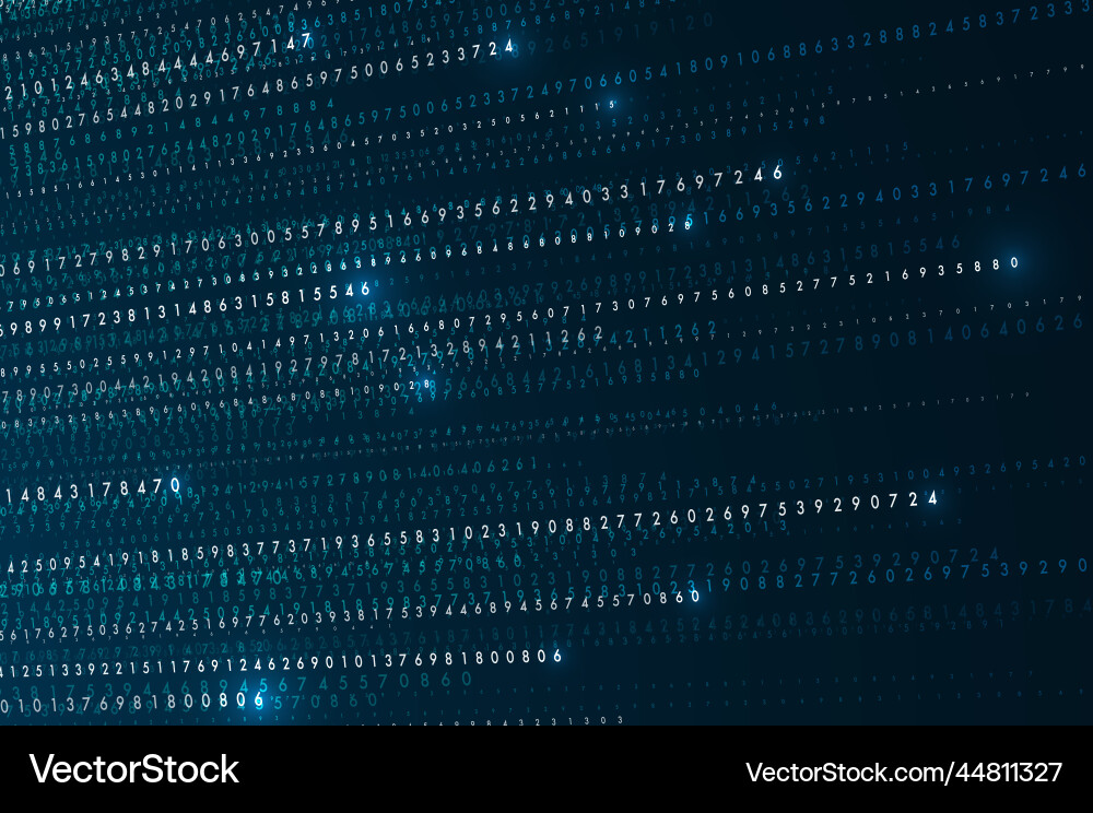 Big data transfer concepts in internet Big data transfer concepts in internet vector image