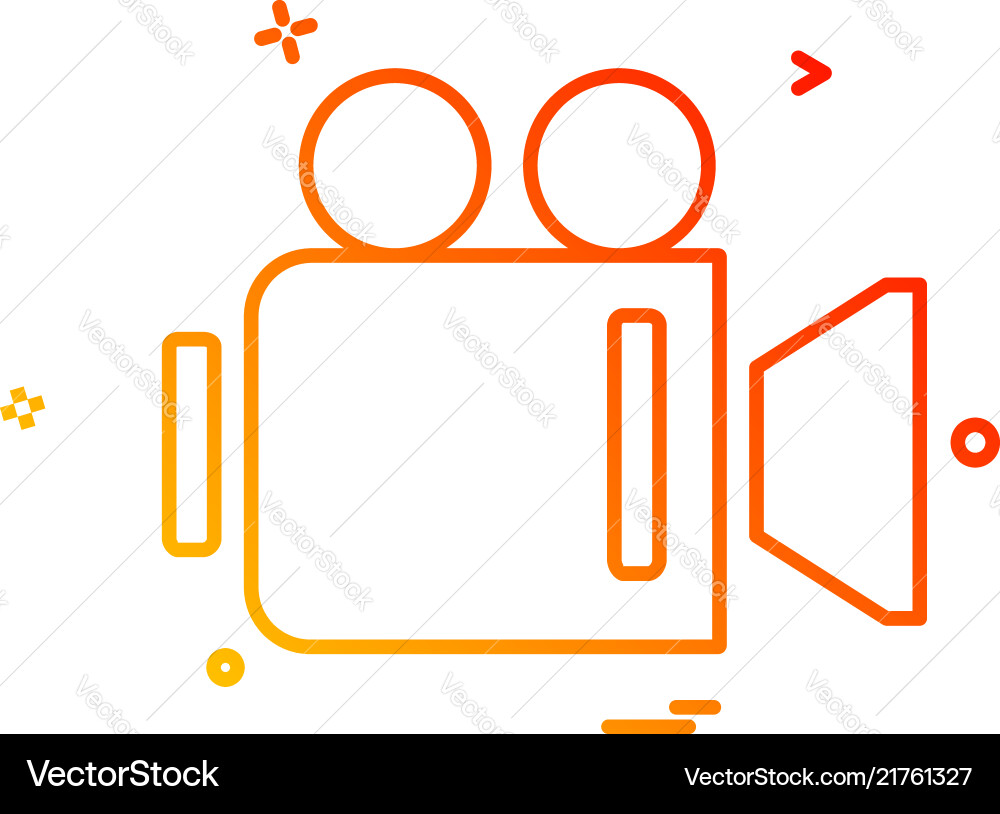 Camera icon design Vector Image
