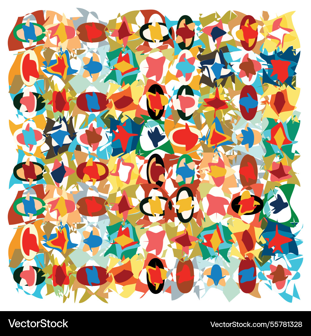 Abstract seamless textured print pattern vector image