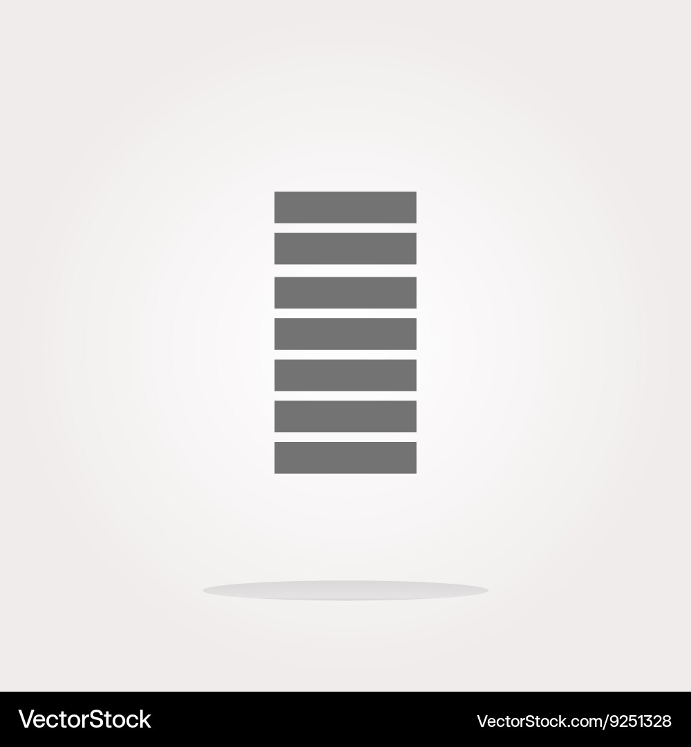 Battery icon web button art vector image