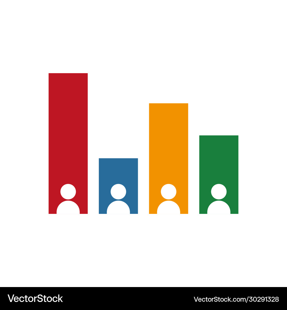 Exit polling icon simple Exit polling icon simple vector image