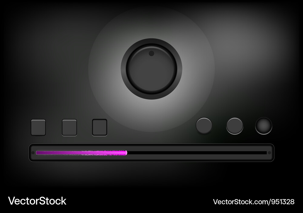 Modern Like Button Background vector image