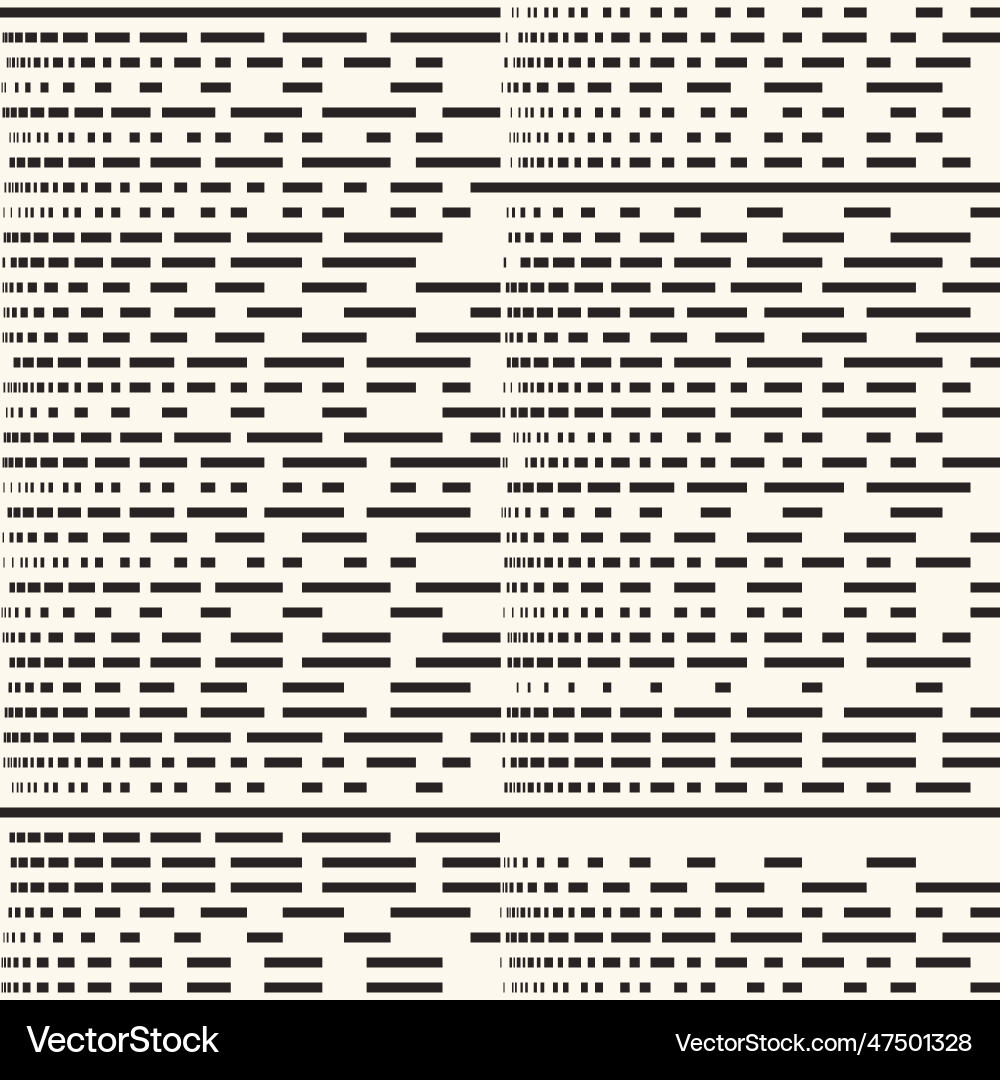 Monochrome irregularly dashed textured pattern Monochrome irregularly dashed textured pattern vector image