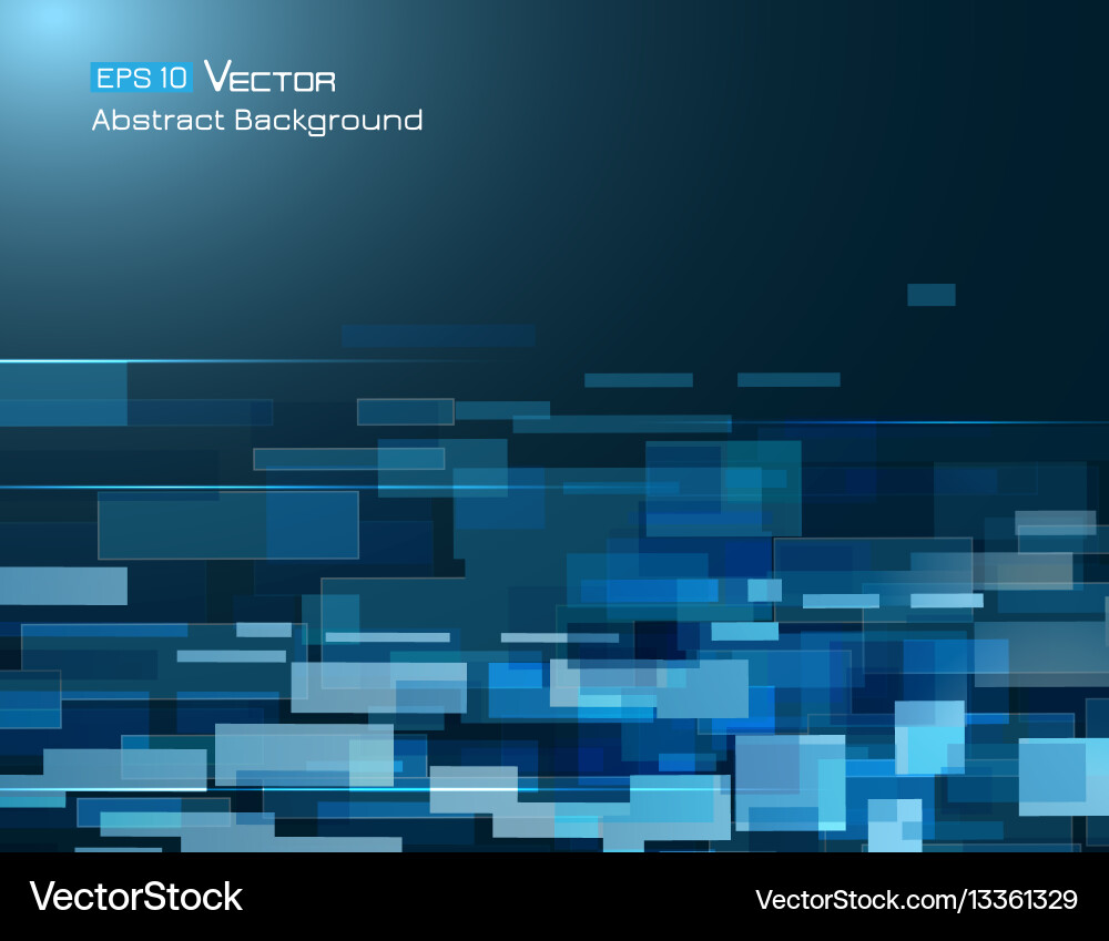 Background with rectangles horizontal vector image