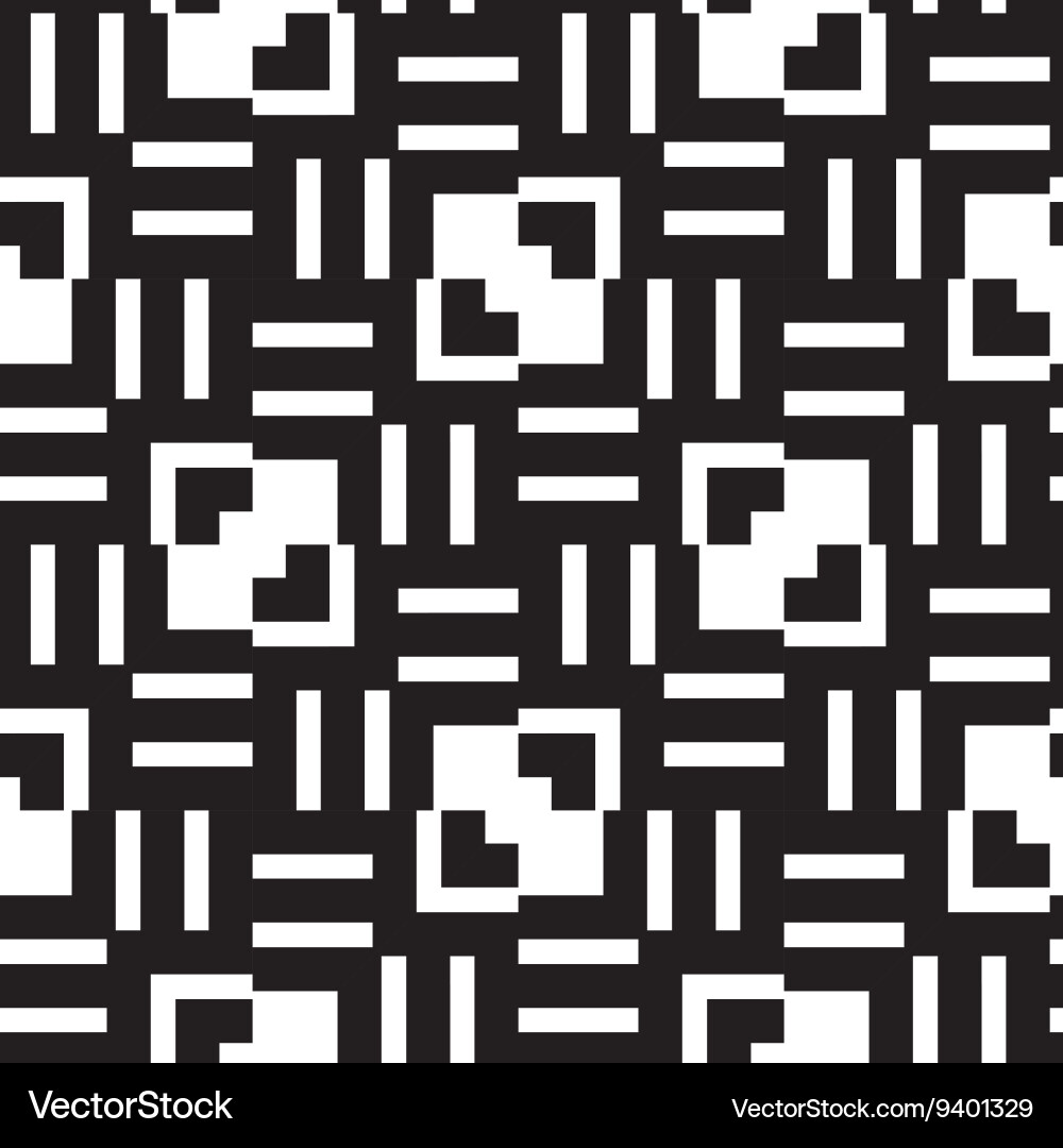 Geometric Line Pattern - Modern Abstract Vector Image