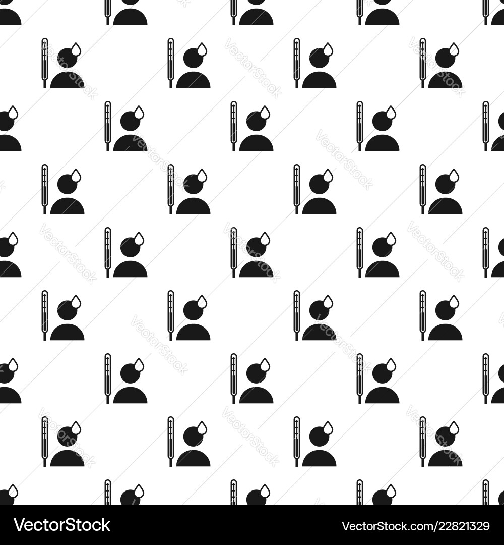 Man sweat pattern seamless Man sweat pattern seamless vector image