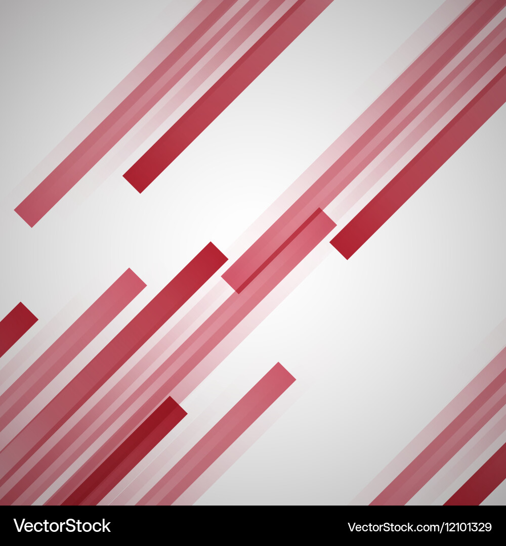 Red Straight Line Abstract Background Vector Image