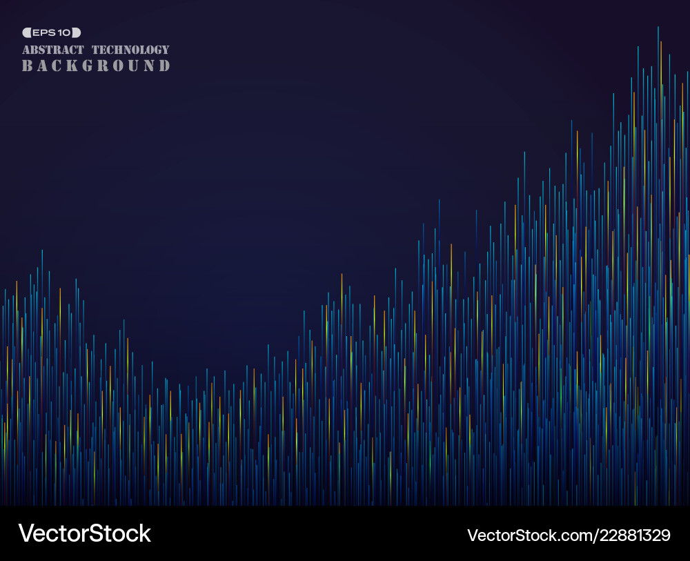 Step of futuristic abstraction in gradient blue Step of futuristic abstraction in gradient blue vector image
