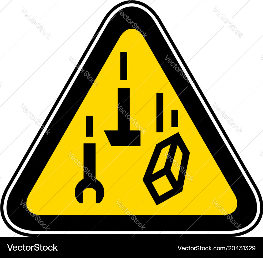 Triangular warning hazard symbol Royalty Free Vector Image