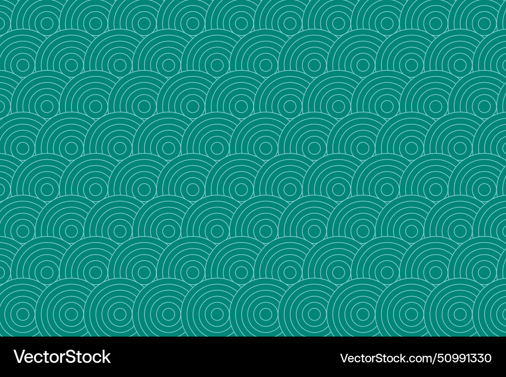 Abstract and elegant circular japanese pattern vector image