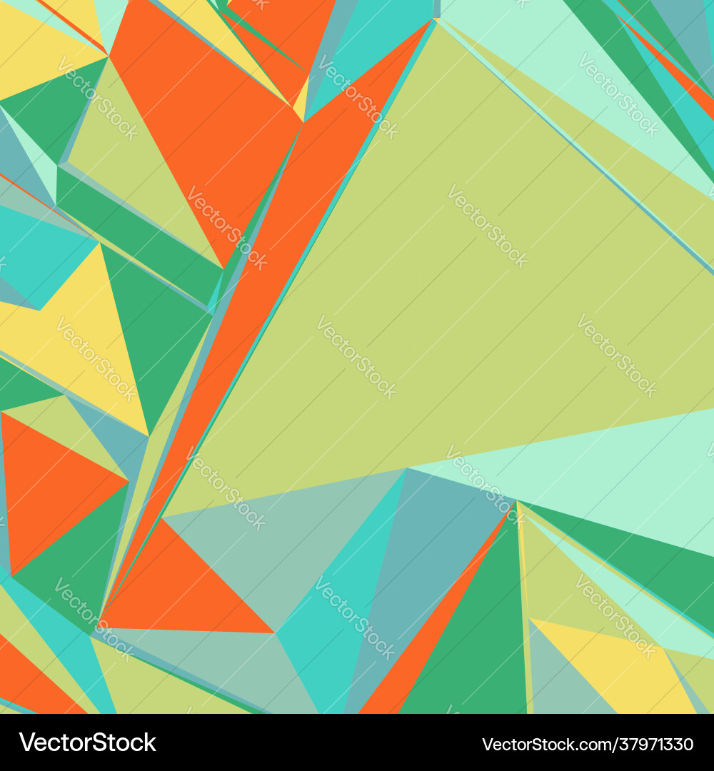 Abstract background with colorful triangles Abstract background with colorful triangles vector image
