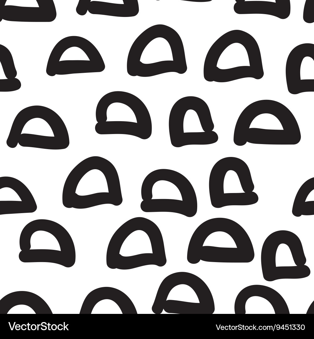 Abstract Memphis Pattern vector image
