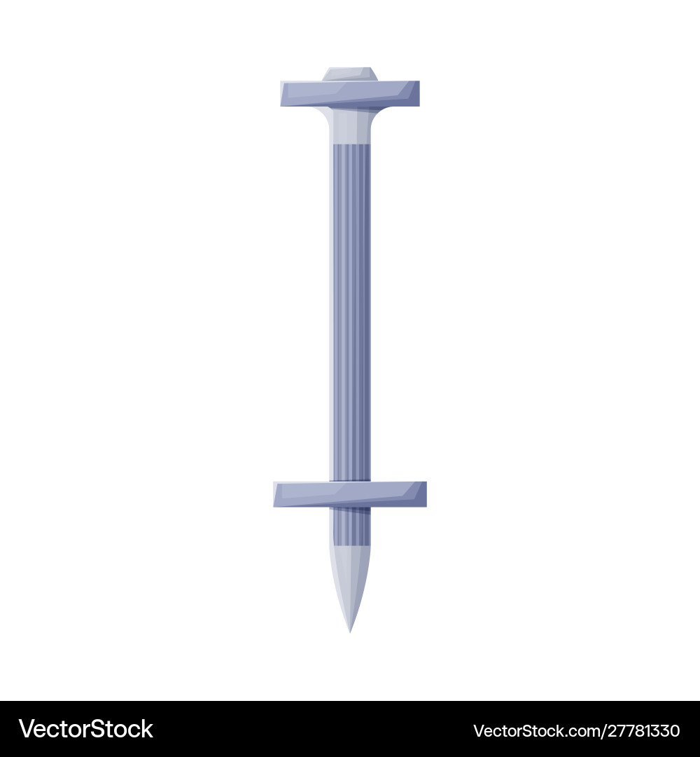Design dowel and screw icon web element Vector Image