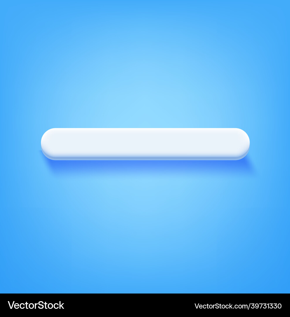 Empty tab for web and mobile application ui vector image