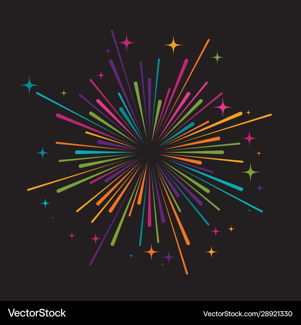 Firework icon Firework icon vector image