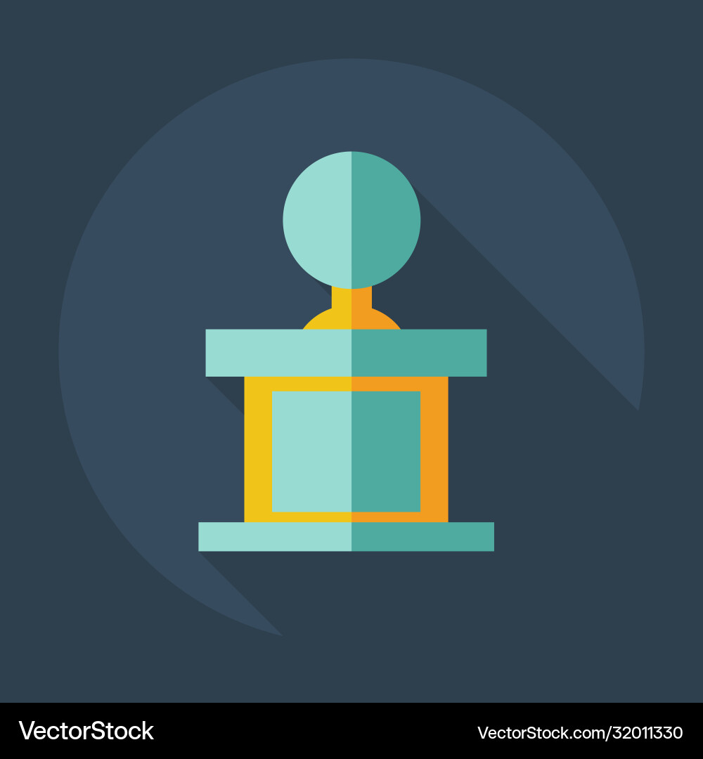 Flat modern design with shadow icons judge Flat modern design with shadow icons judge Vector Image