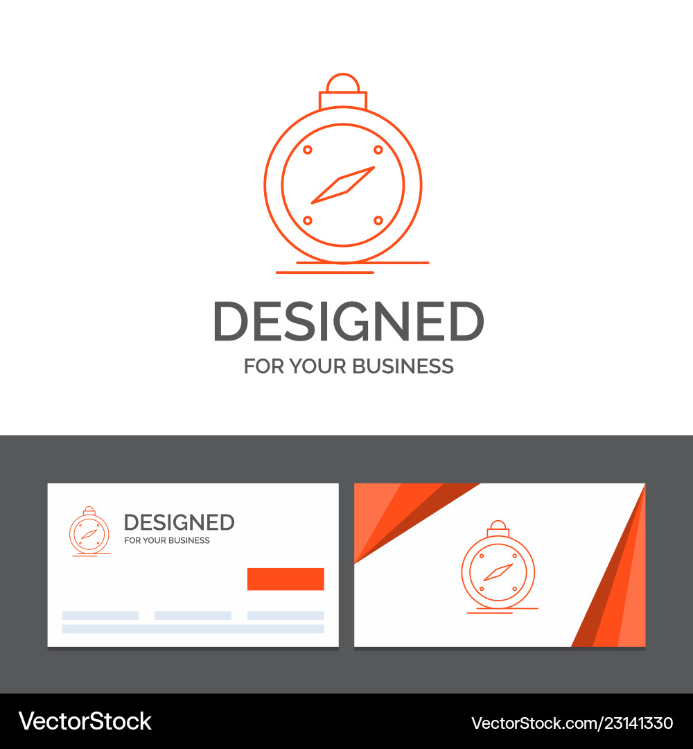 Navigation & Direction Logo Template vector image