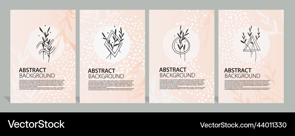 Pastel background abstract collection in modern Pastel background abstract collection in modern Vector Image