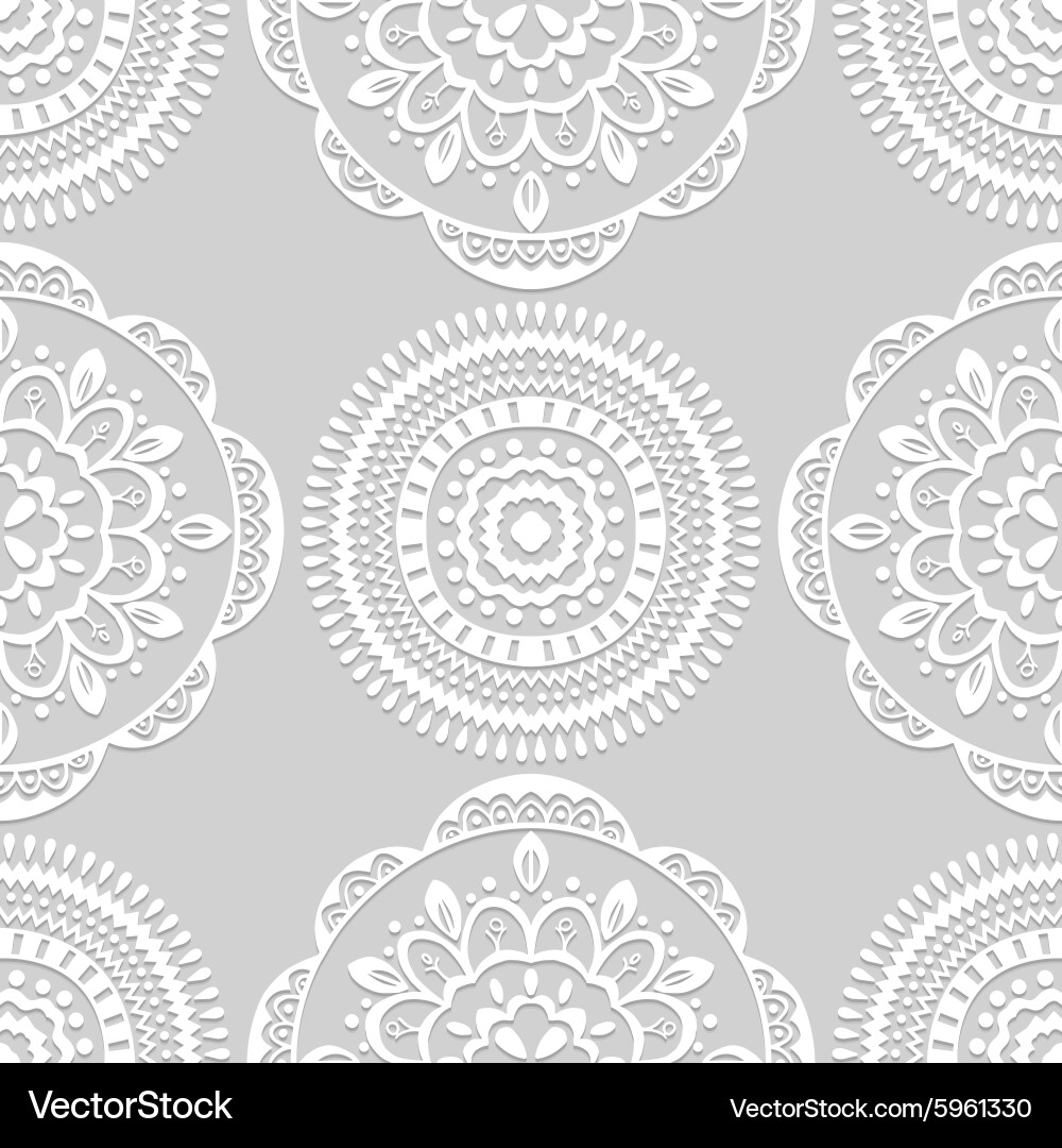 Seamless pattern background vector image