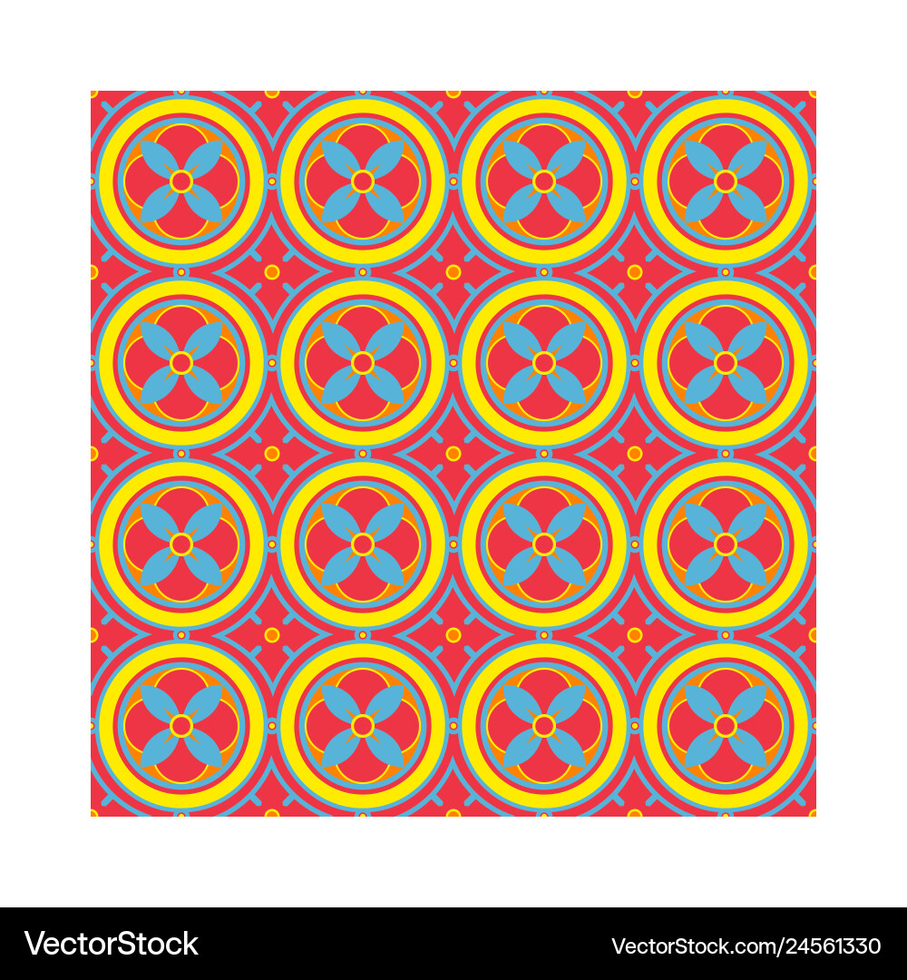 Seamless pattern in oriental style geometrical Seamless pattern in oriental style geometrical vector image