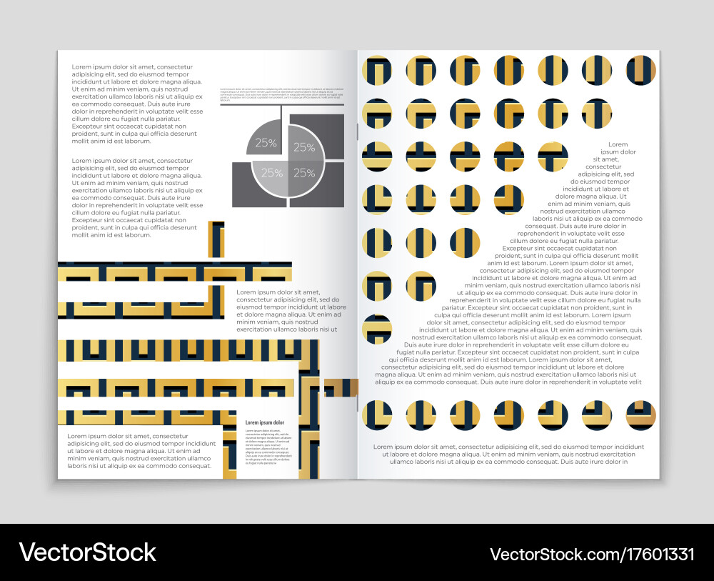 Abstract layout background set for art vector image
