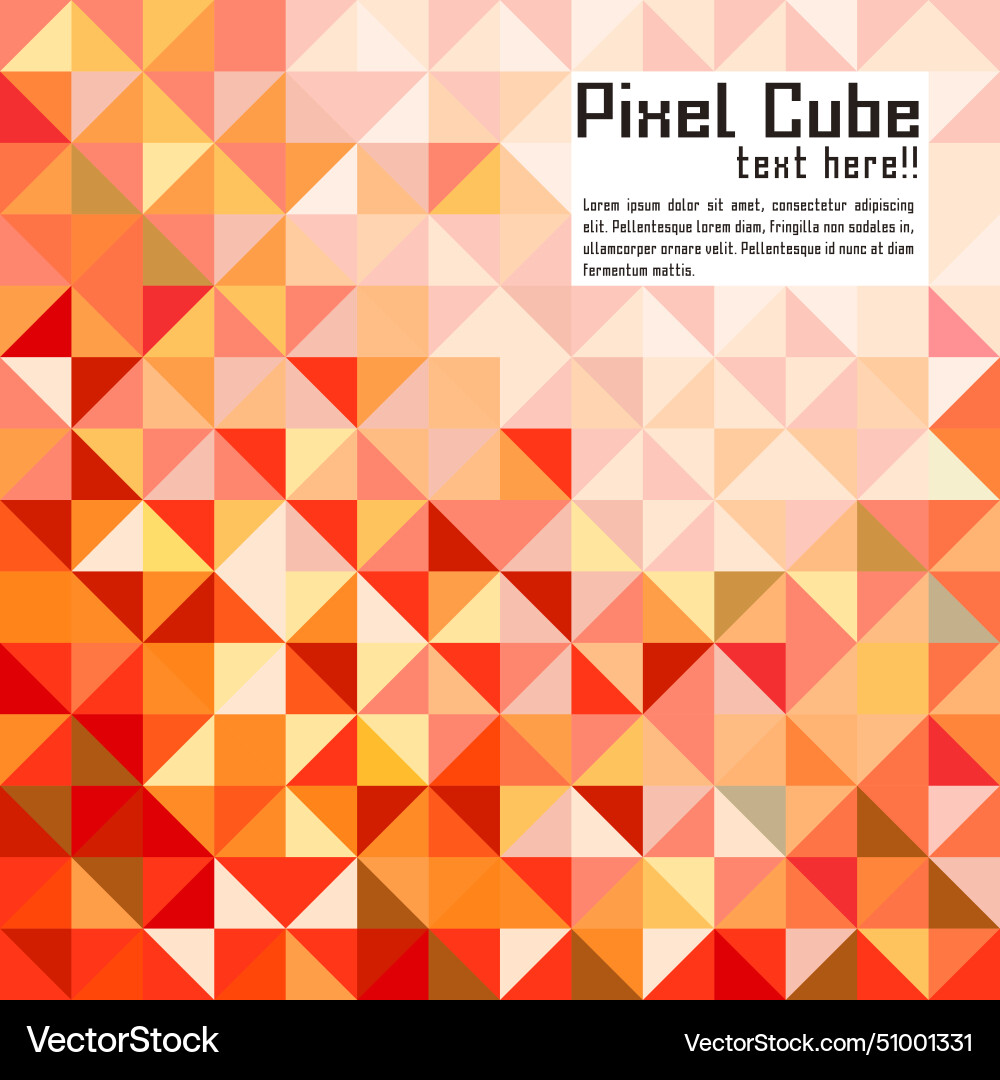 Abstract modern pixel background Abstract modern pixel background vector image