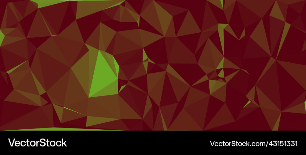 Abstract polygonal background triangular vector image