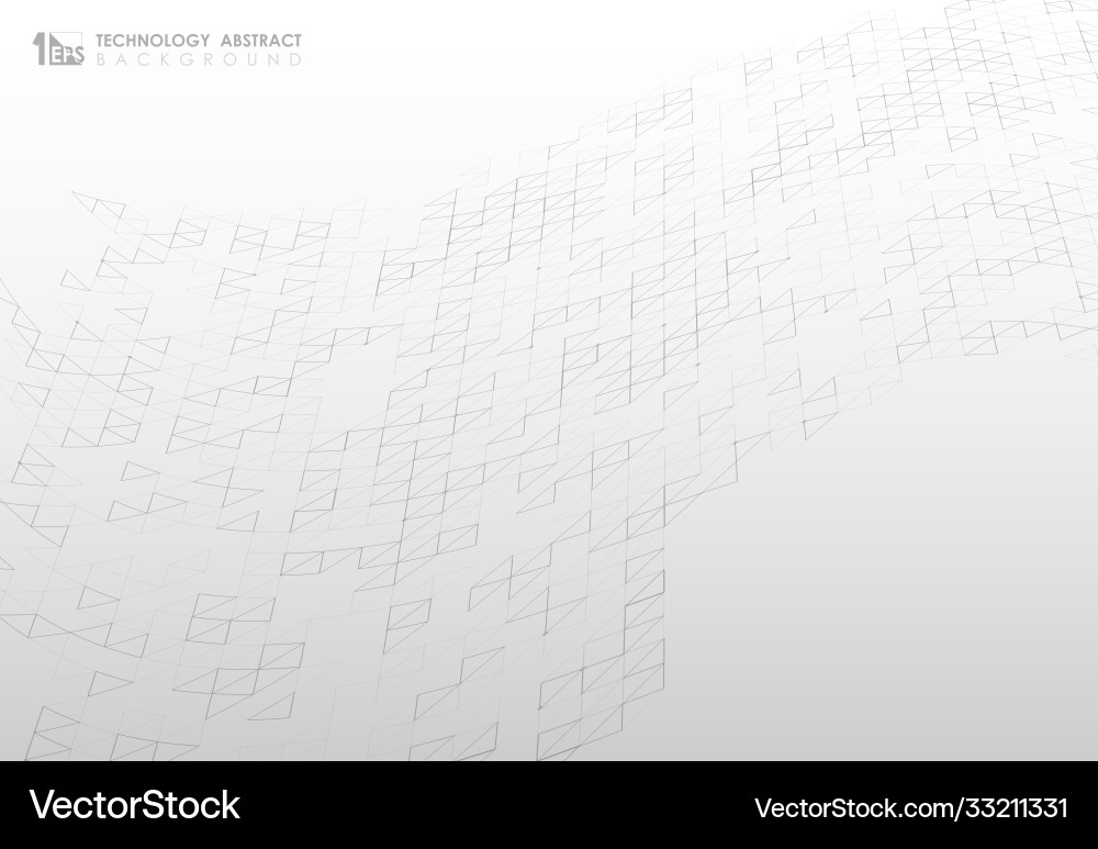 Abstract triangle pattern design technology Abstract triangle pattern design technology vector image
