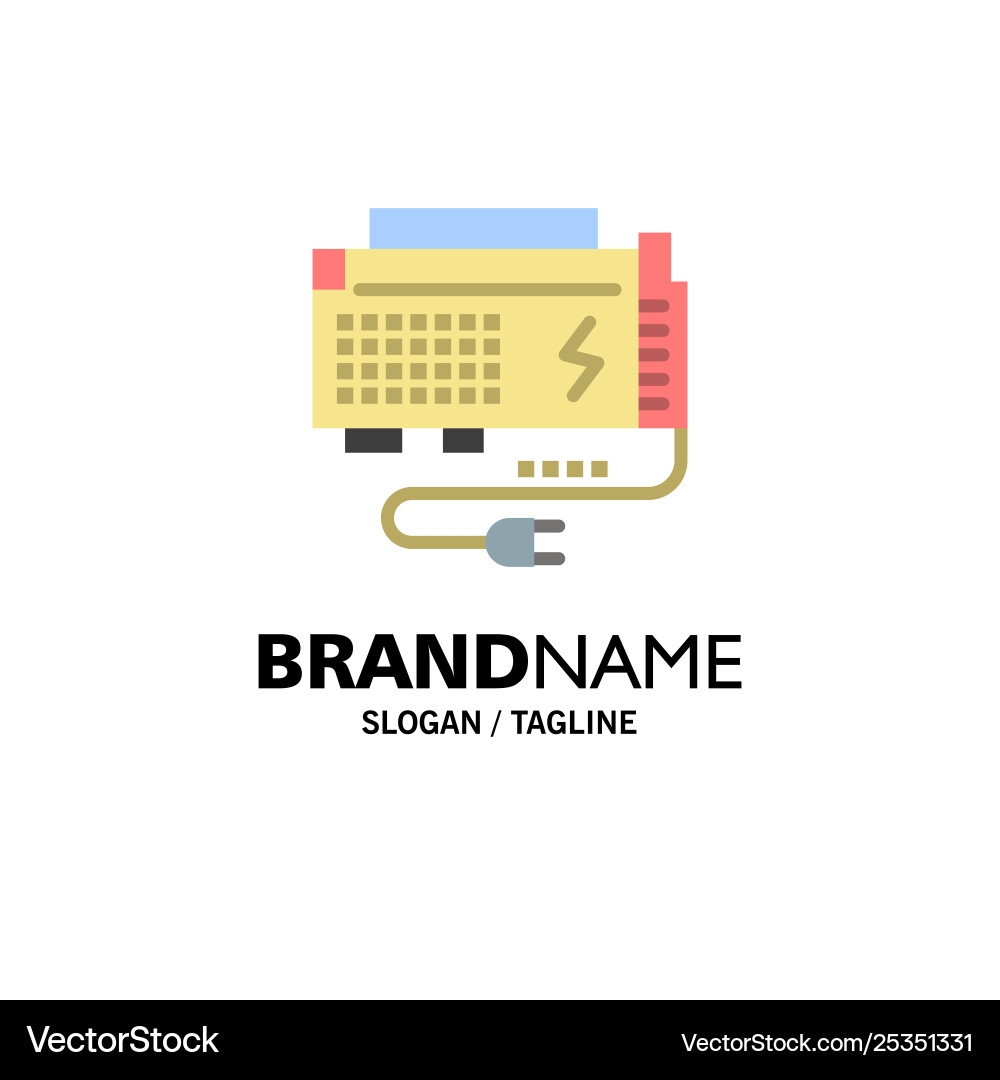 Apc battery computer power source business logo Apc battery computer power source business logo Vector Image