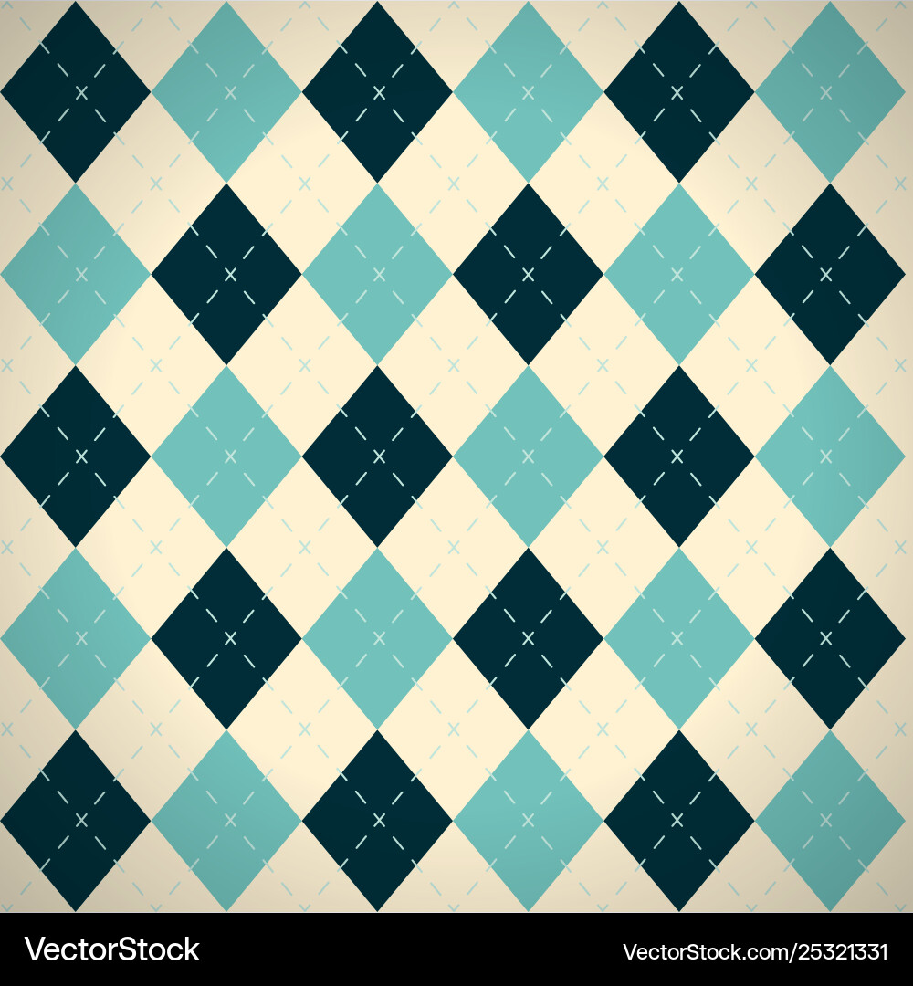 Background checkered texture style Vector Image