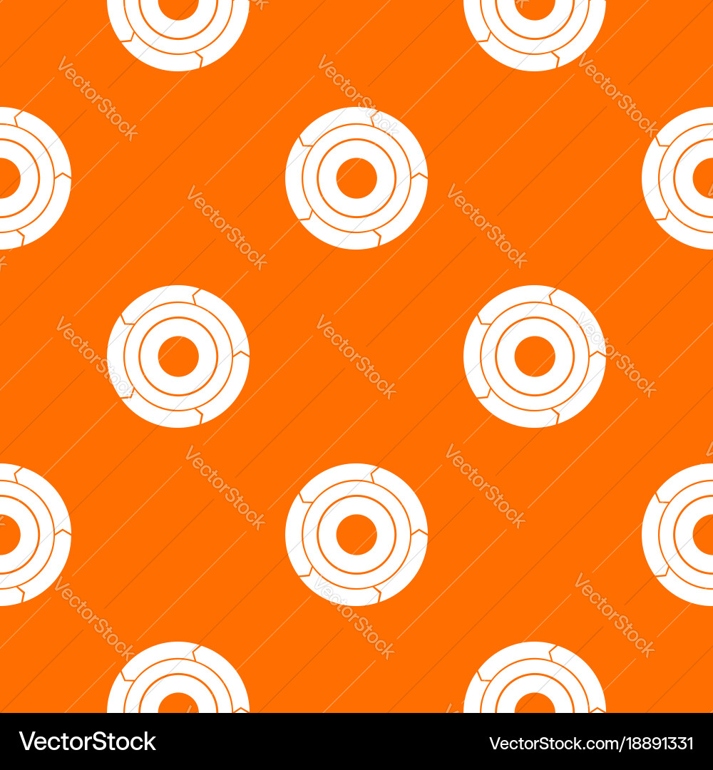 Chart pie with arrows pattern seamless vector image