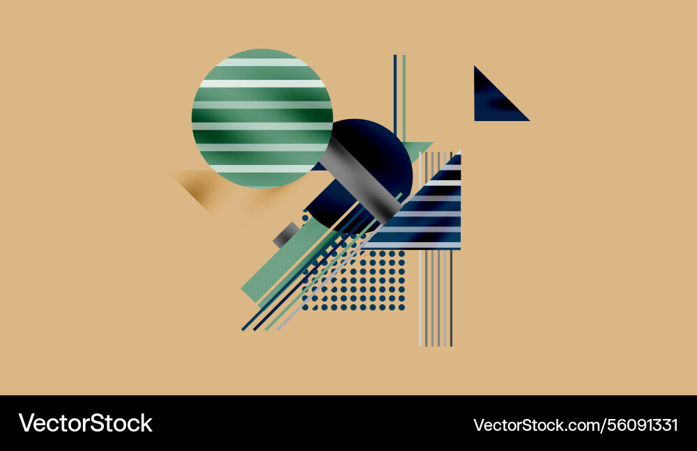 Geometric abstract background with bold shapes Geometric abstract background with bold shapes vector image