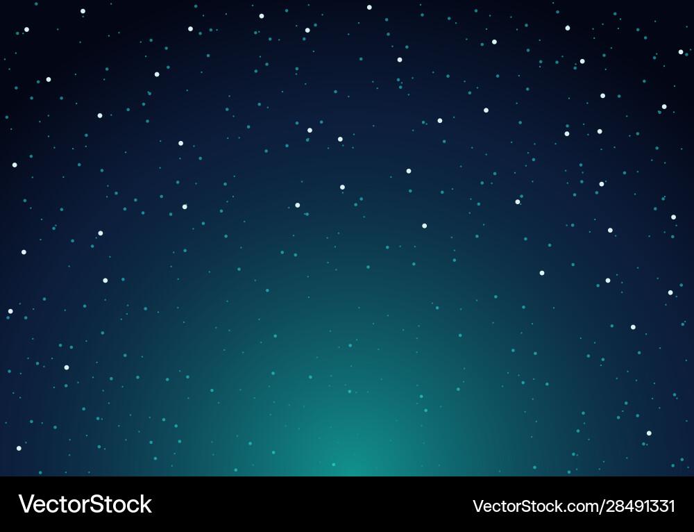 Starry Night Sky Background Royalty Free Vector Image