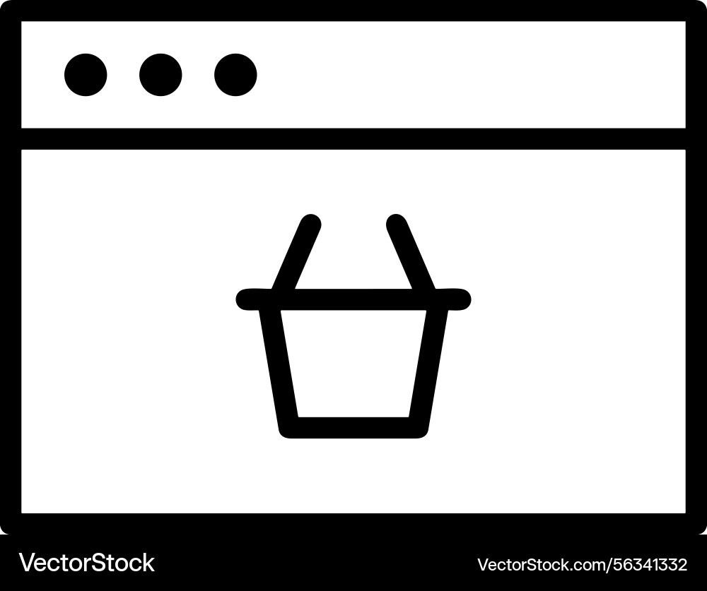 Computer icon symbol image Vector Image