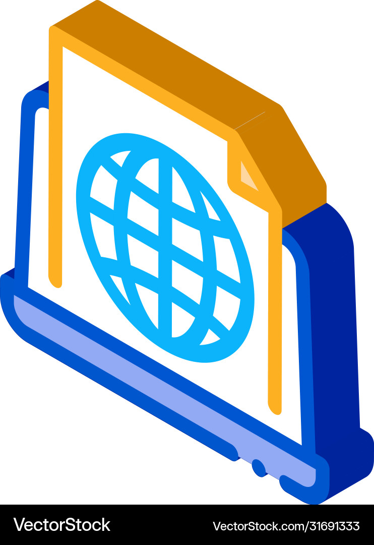 Global search engine optimization document Global search engine optimization document vector image