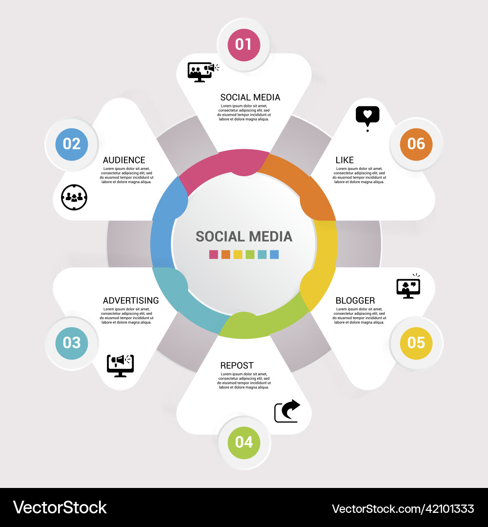 Infographic authentication template icons Infographic authentication template icons vector image