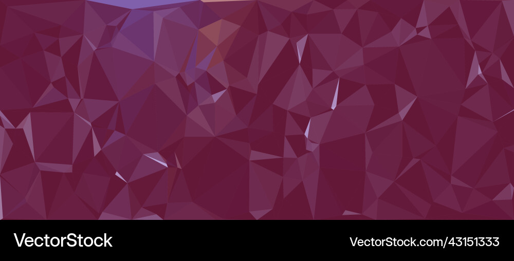 Polygonal Triangular Background vector image