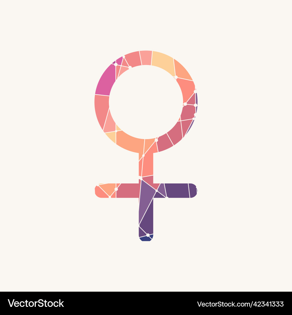 Zodiac and astrology symbol of the venus planet Zodiac and astrology symbol of the venus planet vector image