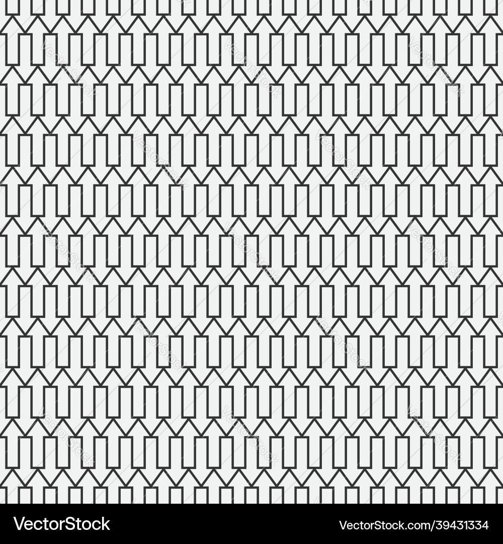 Arrow pattern seamless arrows abstract background vector image